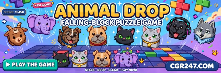 Play Animal Drop Game