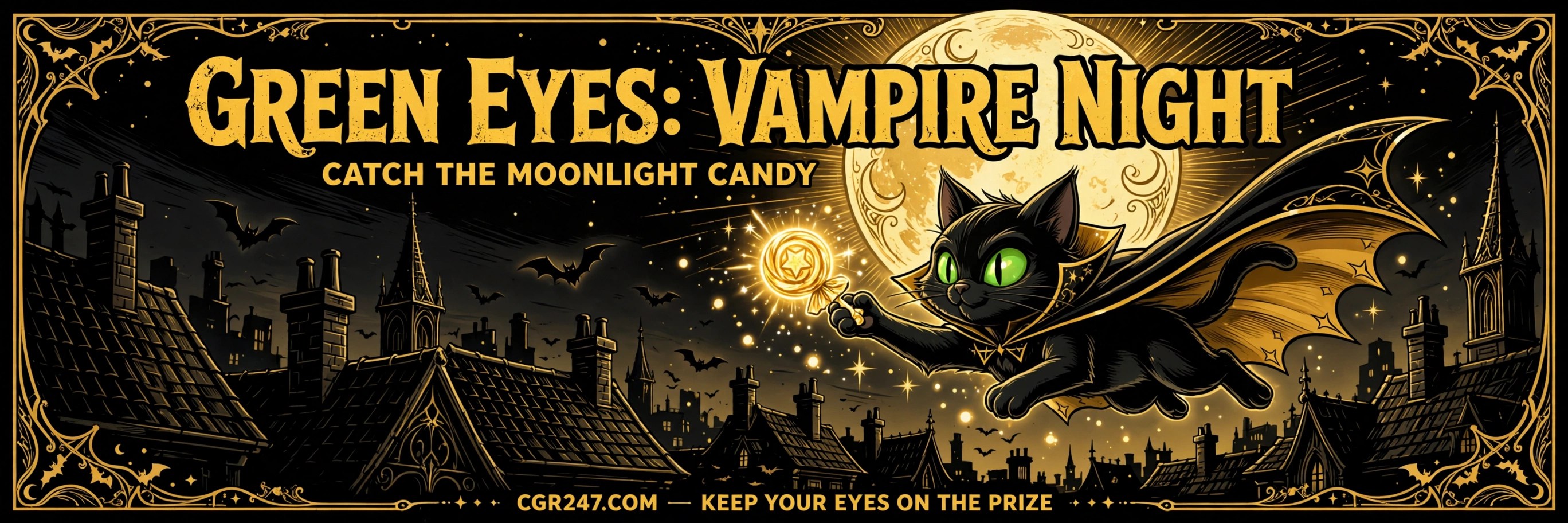 Play Green Eyes Vampire Night
