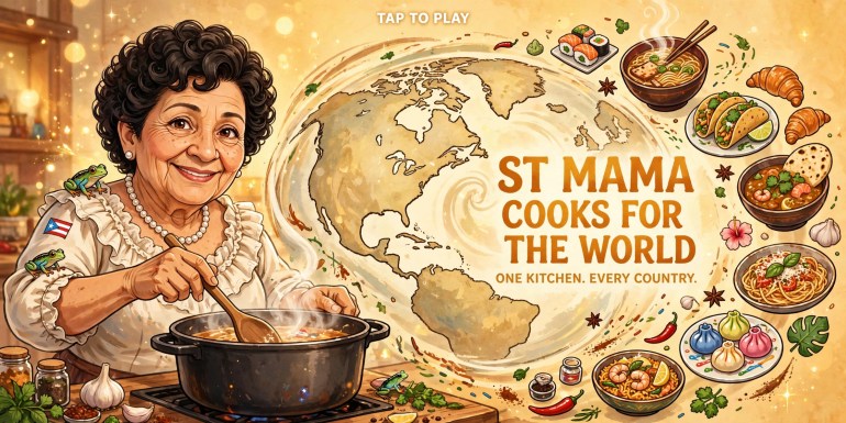 Play St Mama Cooks For The World